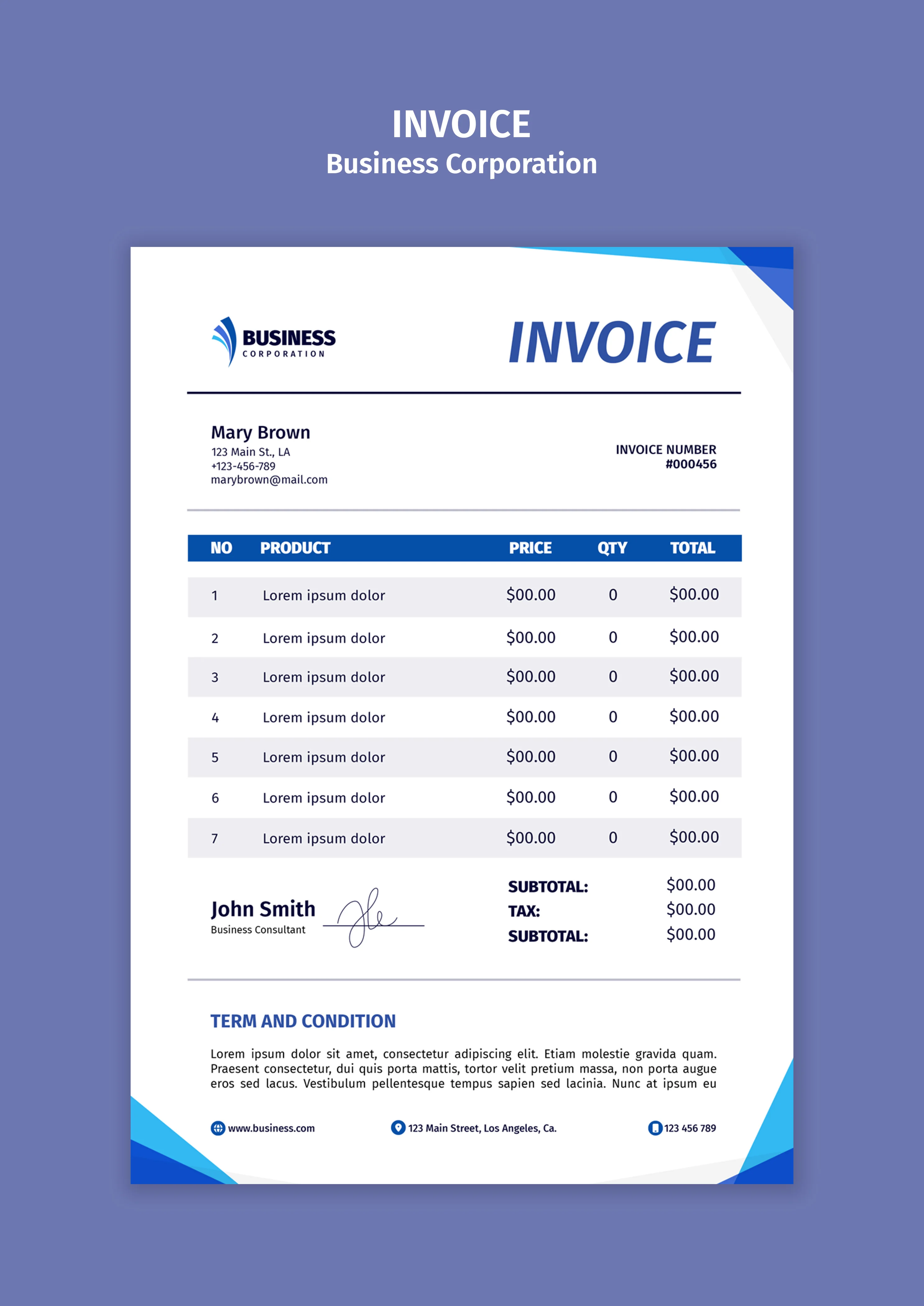 Invoice